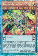 Antihuman Intelligence ME-PSY-YA (Starlight Rare) - DAMA-EN024 - Starlight Rare - 1st Edition